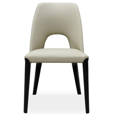 Kenichi Dining Chair Ecru Leather - Future Classics Furniture