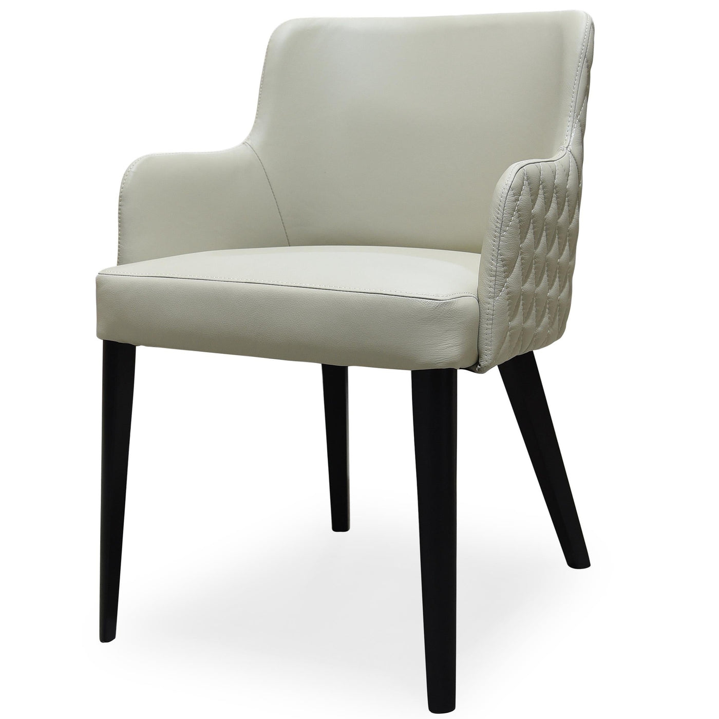 Yoshio Dining Chair Ecru Leather