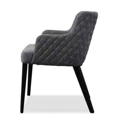 Yoshio Dining Chair Charcoal