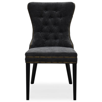 Luciano Dining Chair Charcoal - Future Classics Furniture