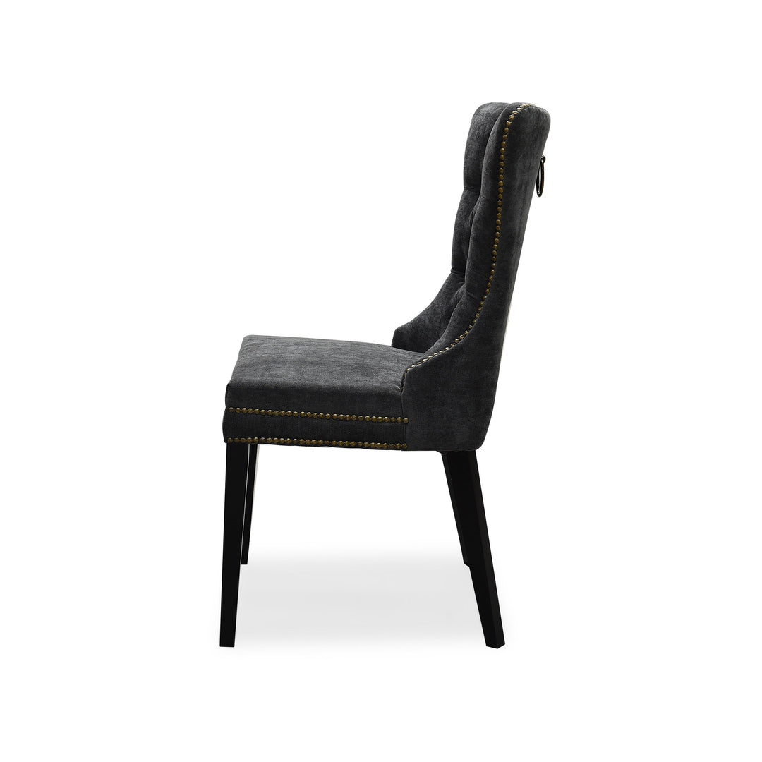 Luciano Dining Chair Charcoal - Future Classics Furniture