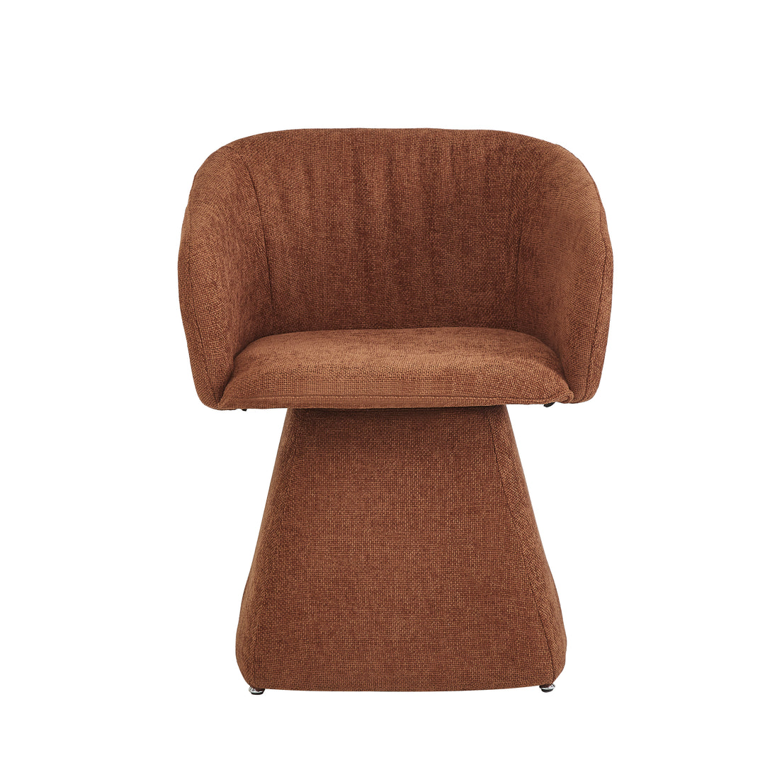 Toscana Swivel Chair Rust - Future Classics Furniture