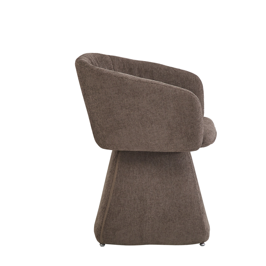 Toscana Swivel Chair Choco - Future Classics Furniture