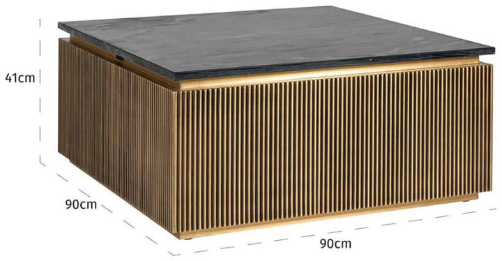 Glamour Square Coffee Table