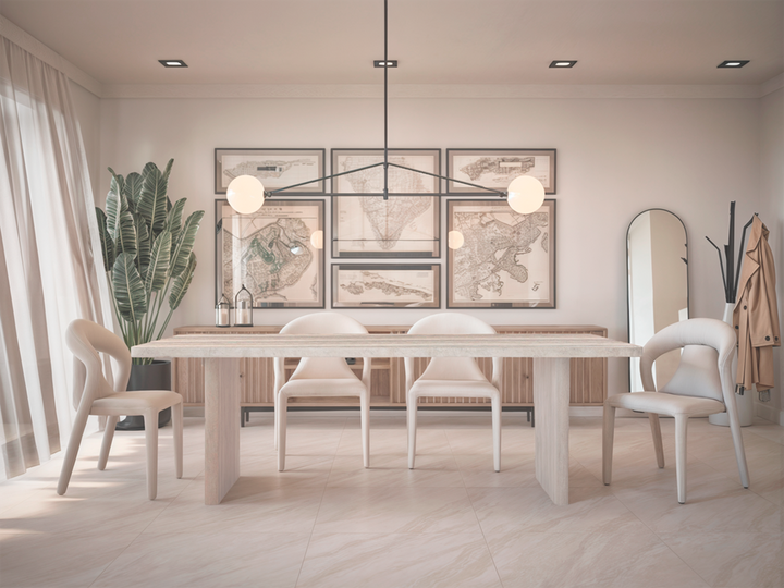 Contour Dining Chair Light Grey - Future Classics Furniture