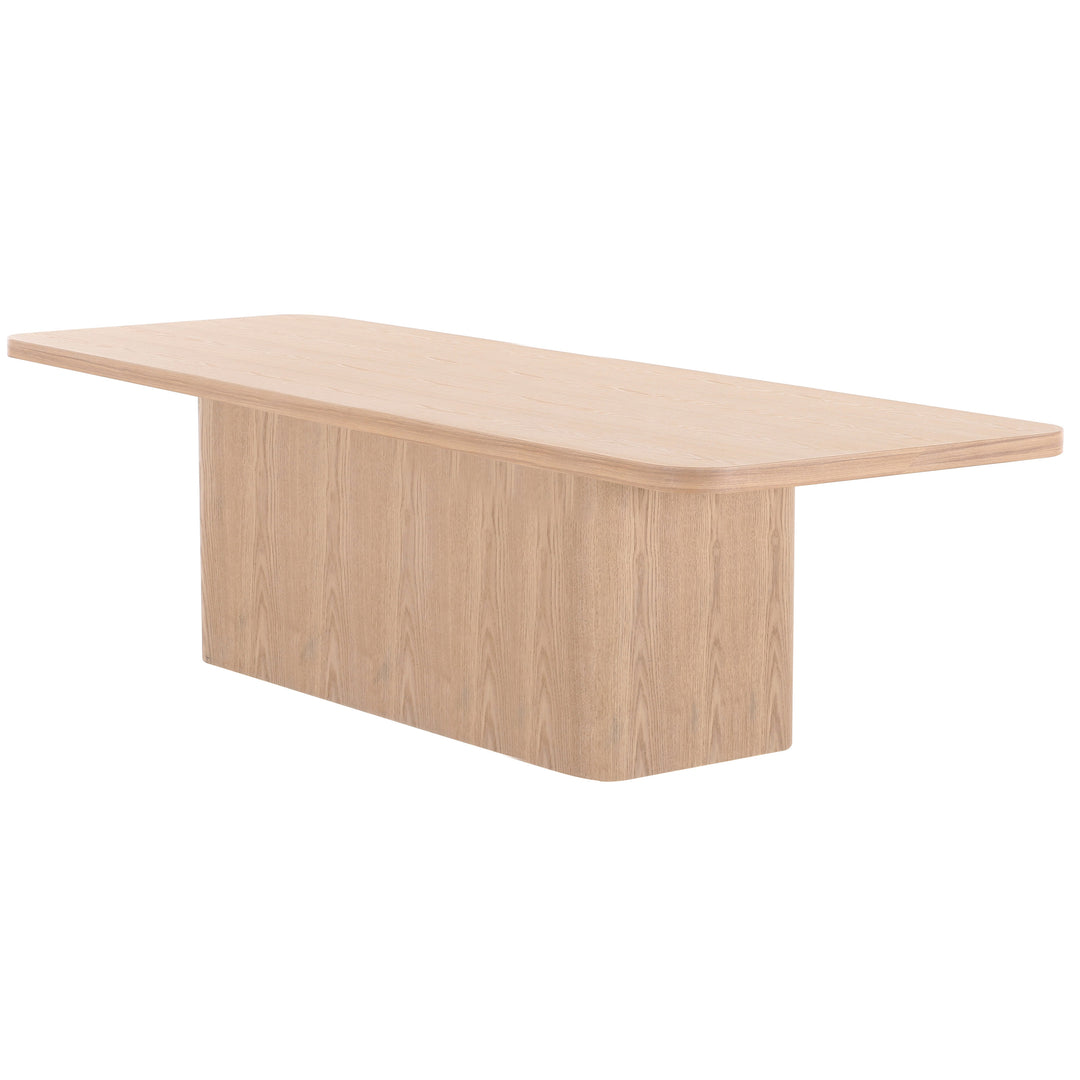 Colonna Dining Table Light Oak - 3m
