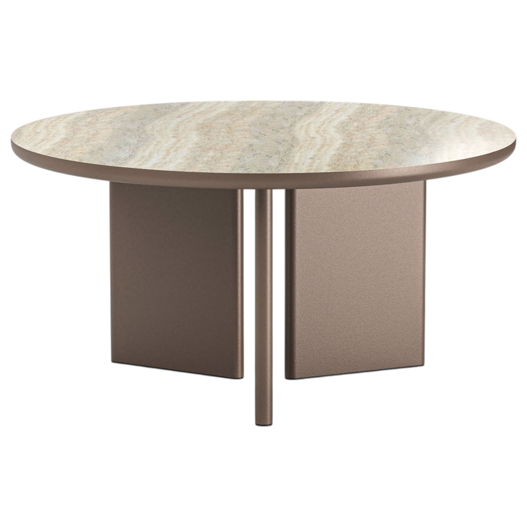 Botanico Round Dining Table Bronze - 1.5m