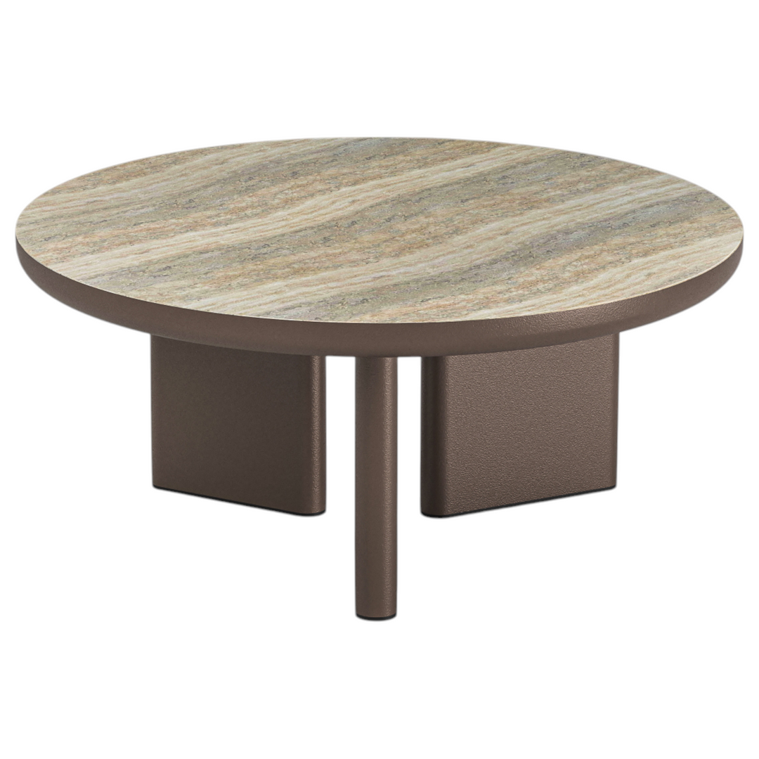 Botanico Round Coffee Table Bronze