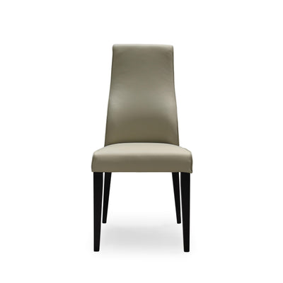 Yakuza Dining Chair Ecru Leather