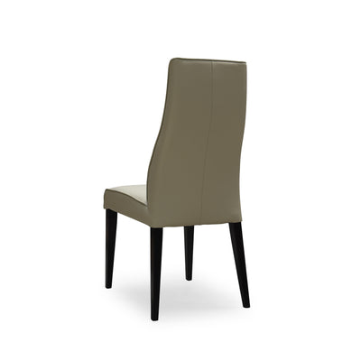 Yakuza Dining Chair Ecru Leather