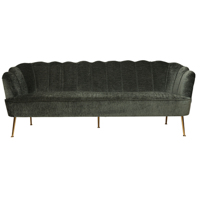 Hyatt 3 Seater Olive Green