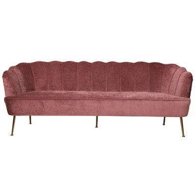 Hyatt 3 Seater Pink