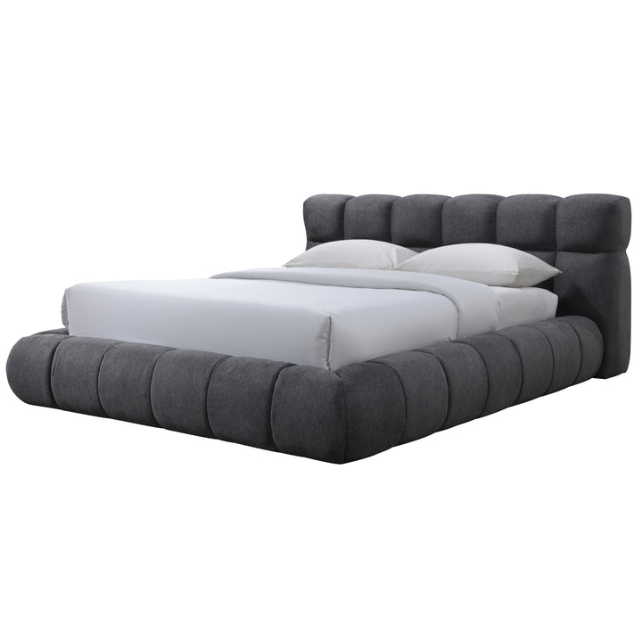 Tropez King Bed Charcoal - Future Classics Furniture