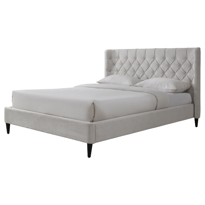 Paris King Bed Beige - Future Classics Furniture