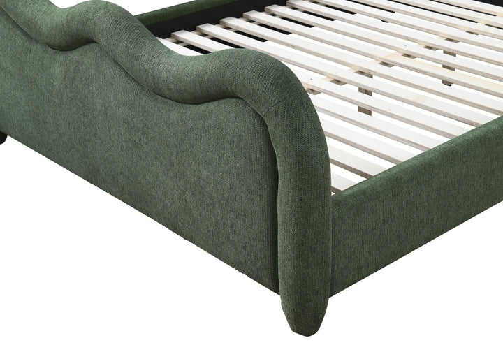 Eden King Bed Forrest Green