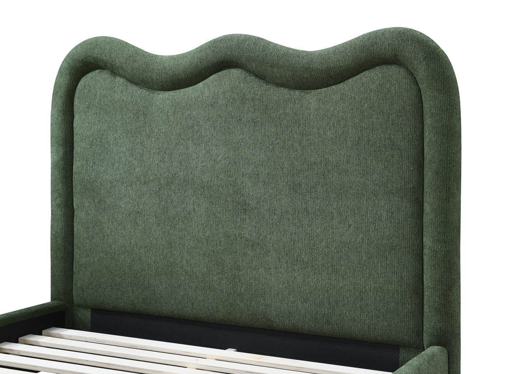 Eden King Bed Forrest Green