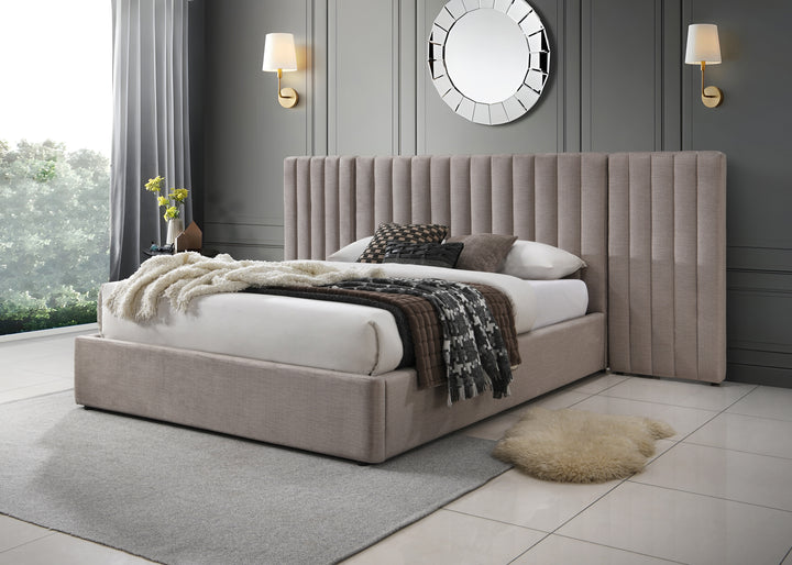 Corsica Queen Bed Latte - Future Classics Furniture
