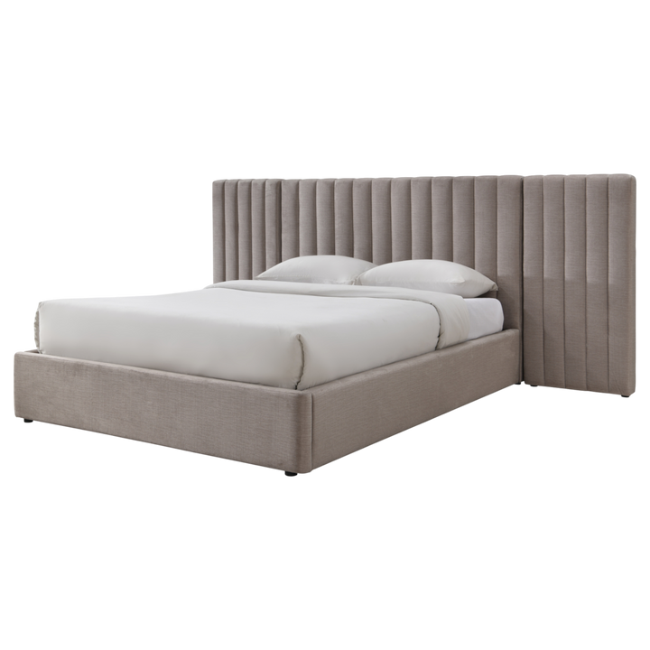 Corsica Queen Bed Latte - Future Classics Furniture