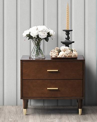 Benson Bedside Table Walnut