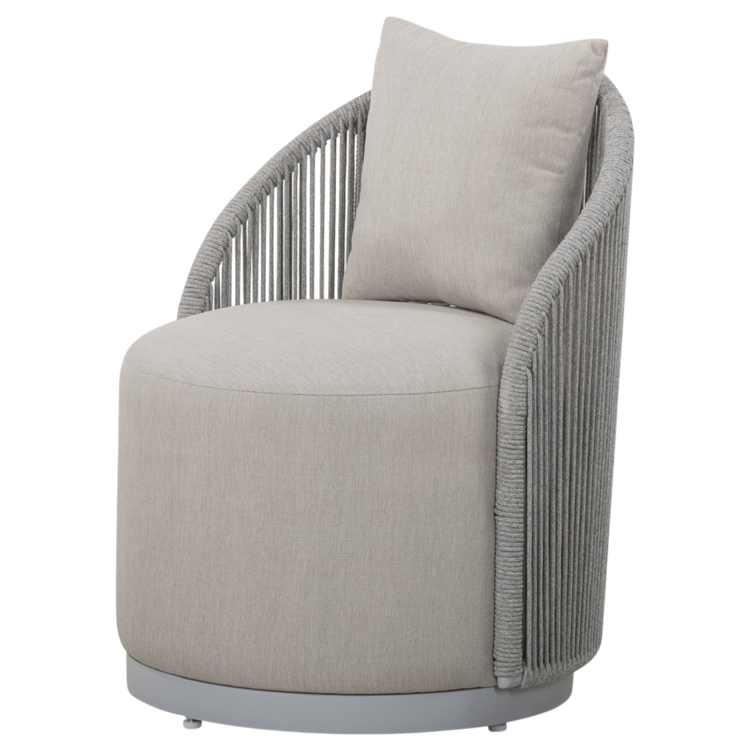 Jardin Outdoor Dining Chair Grey