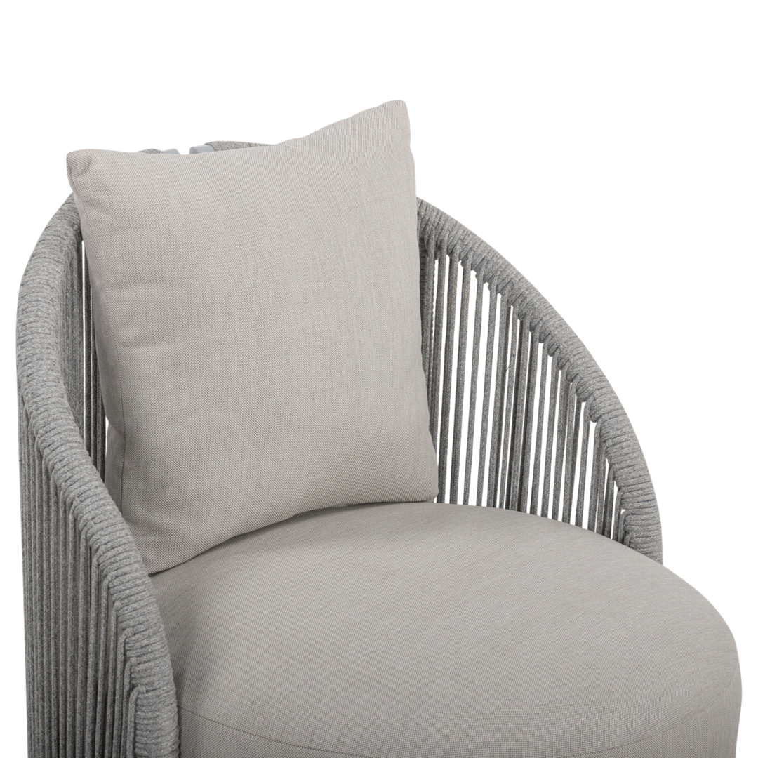 Jardin Outdoor Dining Chair Grey