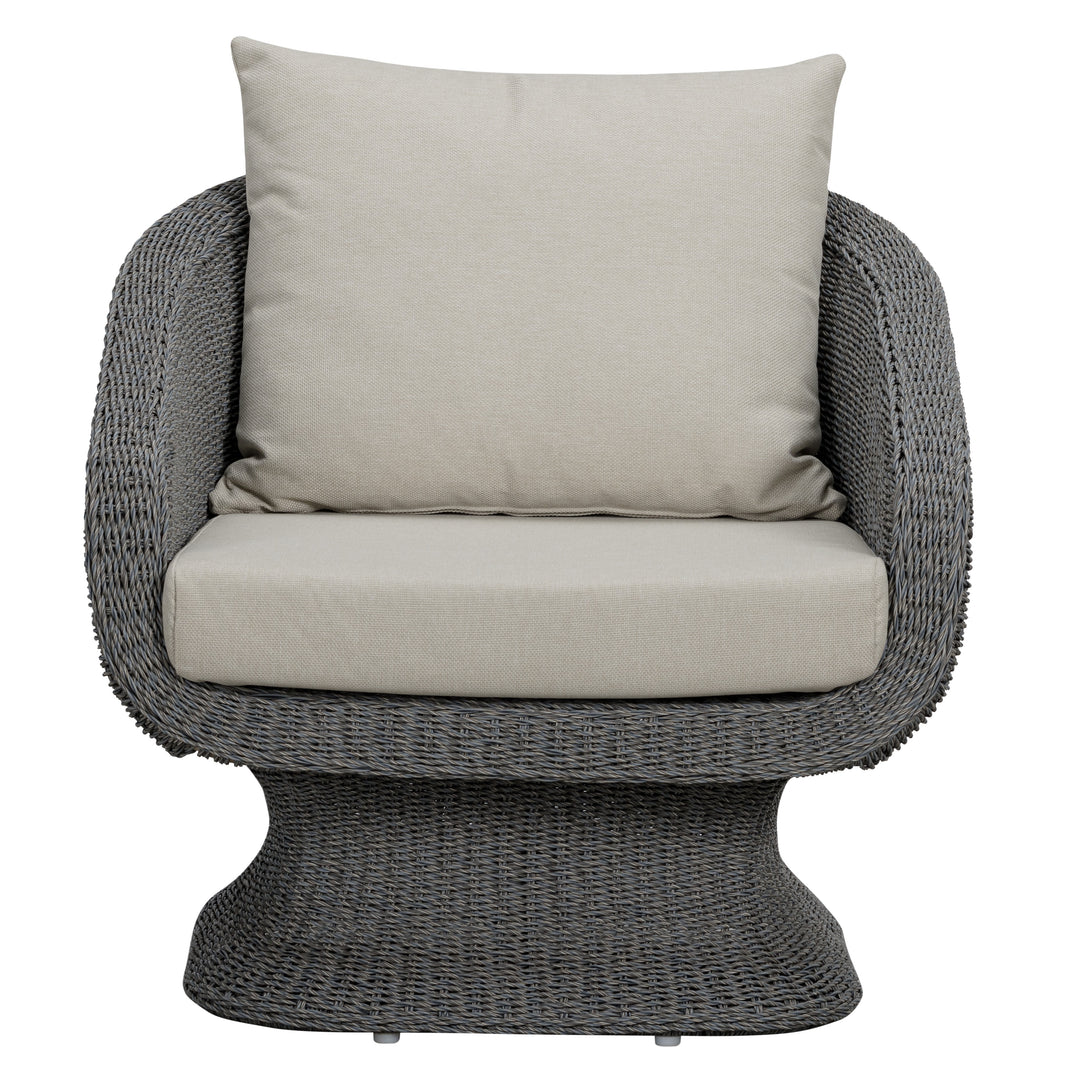 Kipos Outdoor Arm Chair Grey