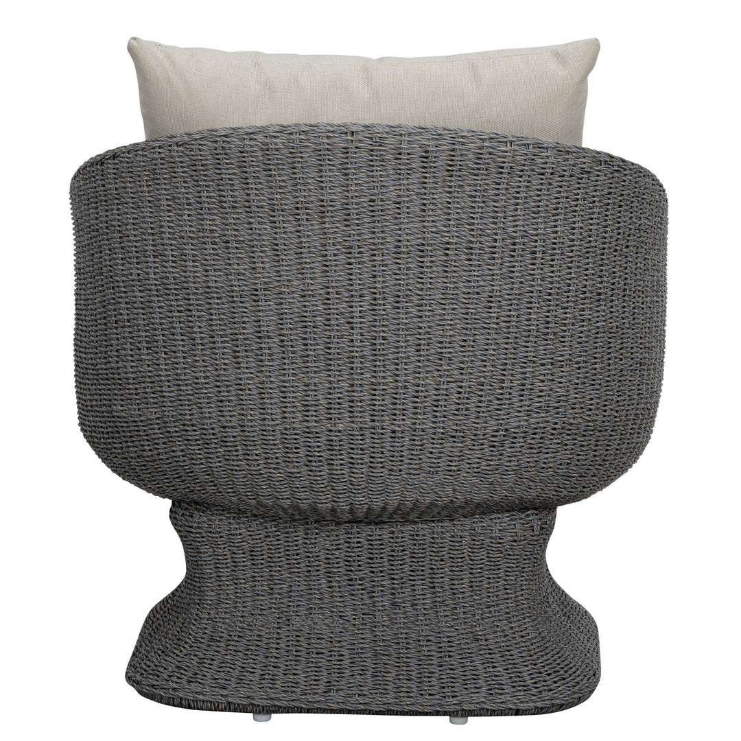 Kipos Outdoor Arm Chair Grey