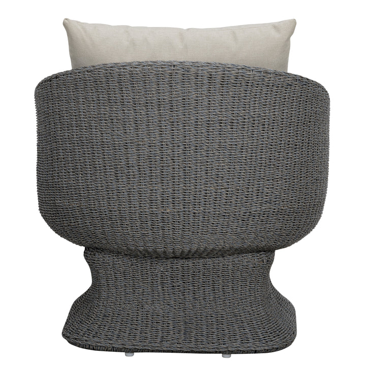 Kipos Outdoor Arm Chair Grey