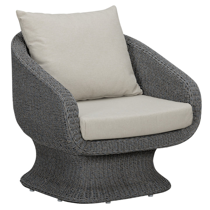 Kipos Outdoor Arm Chair Grey