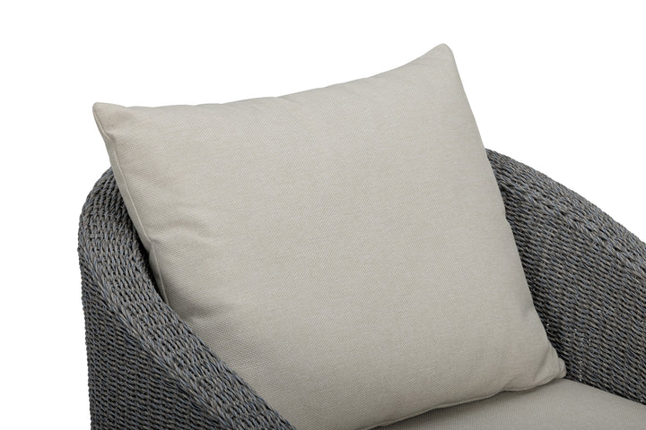 Kipos Outdoor Arm Chair Grey