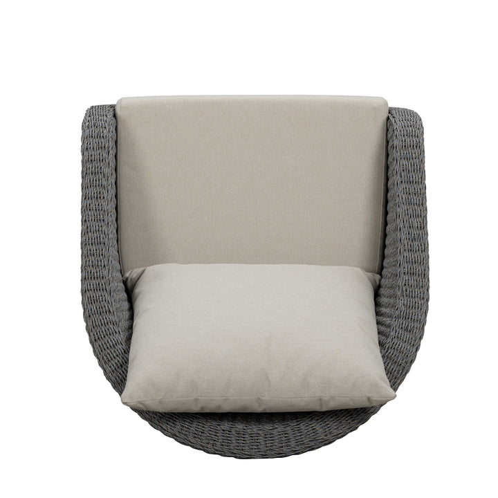 Kipos Outdoor Arm Chair Grey