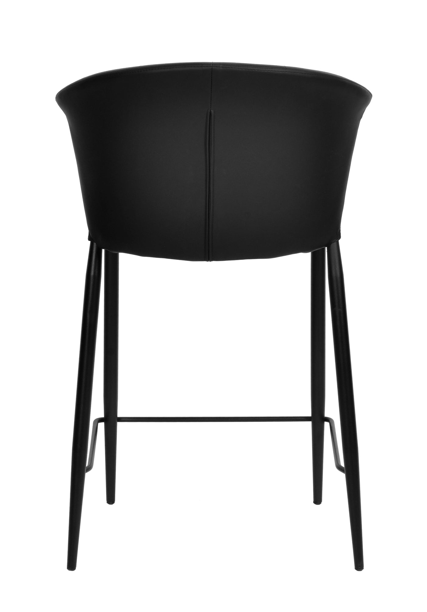 Francois Stool Black Leather Look