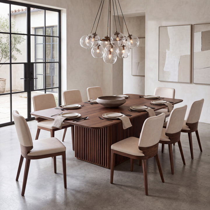 Florence Dining Table Walnut - 2.4m