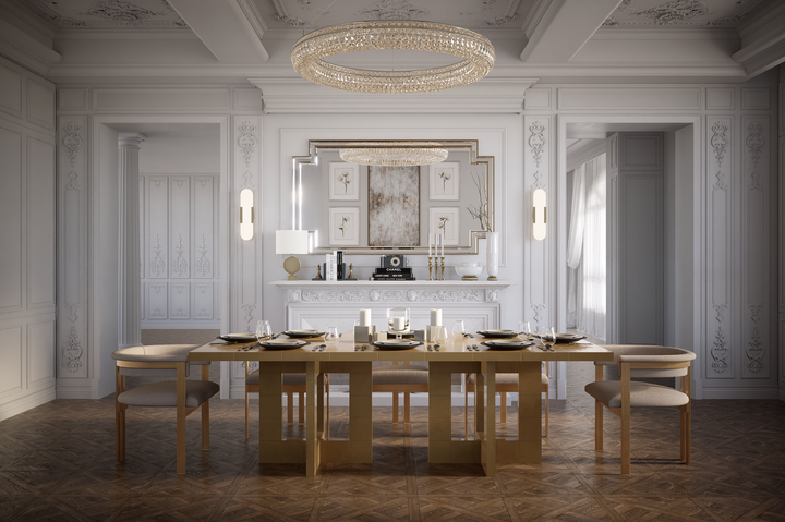 Glitz Rectangle Dining Table - 2.4m