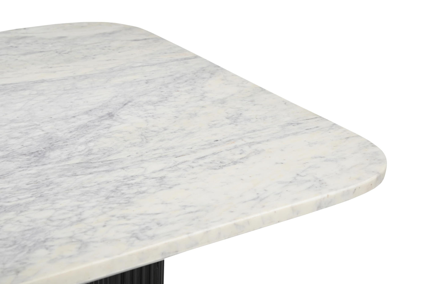Hamptons Fluted Marble Oval Dining Table - 1.8m - Future Classics Furniture