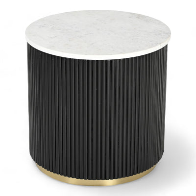 Hamptons Fluted Side Table