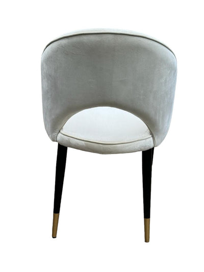 Bourdain Dining Chair Beige Velvet