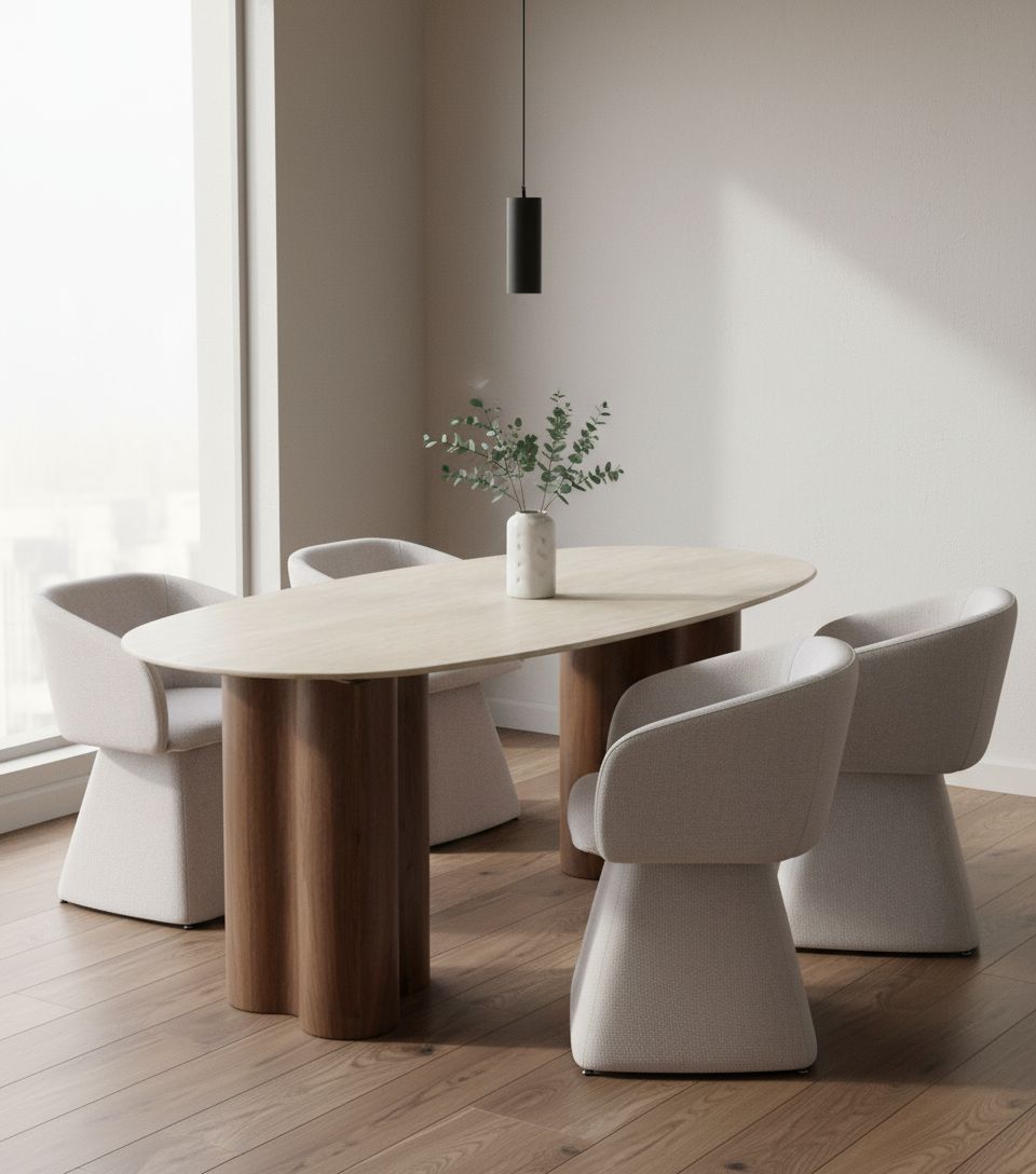 Toscana Swivel Chair Beige - Future Classics Furniture