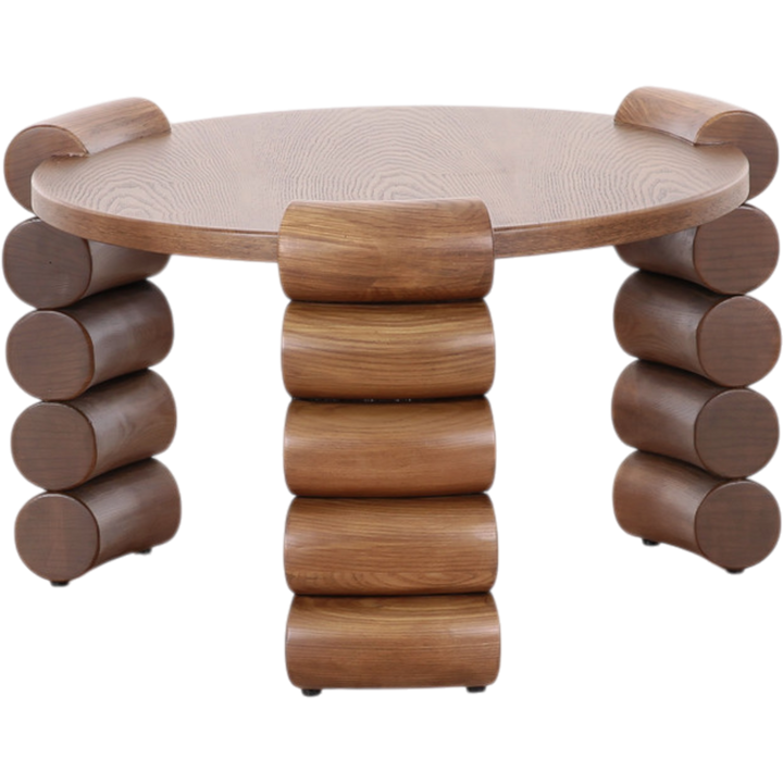 Boho Ash Side Table