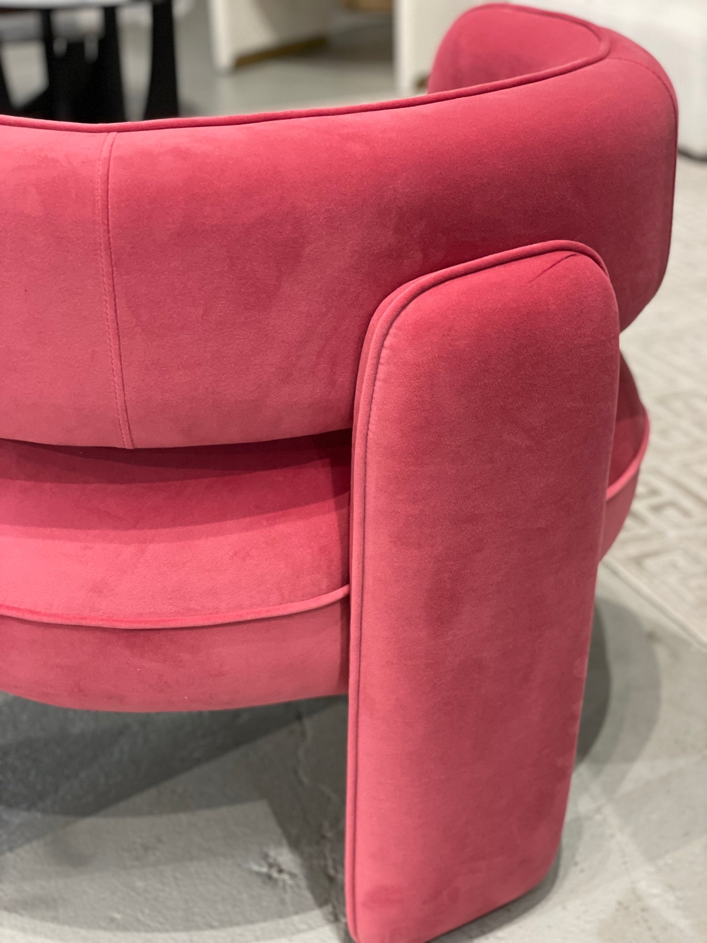 Chilli Chair Coral Red