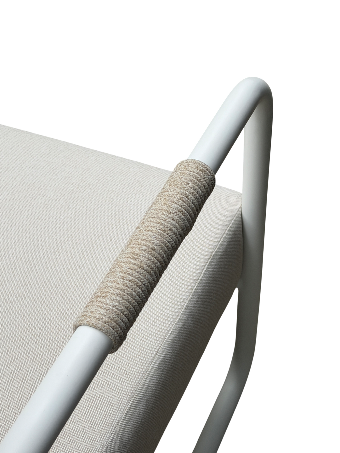 Cream Fiore dining chair with sleek wooden legs and upholstered seat, ideal for modern dining rooms.