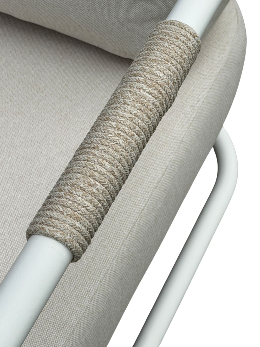 Cream Fiore dining chair with sleek design and wooden legs, perfect for modern dining rooms