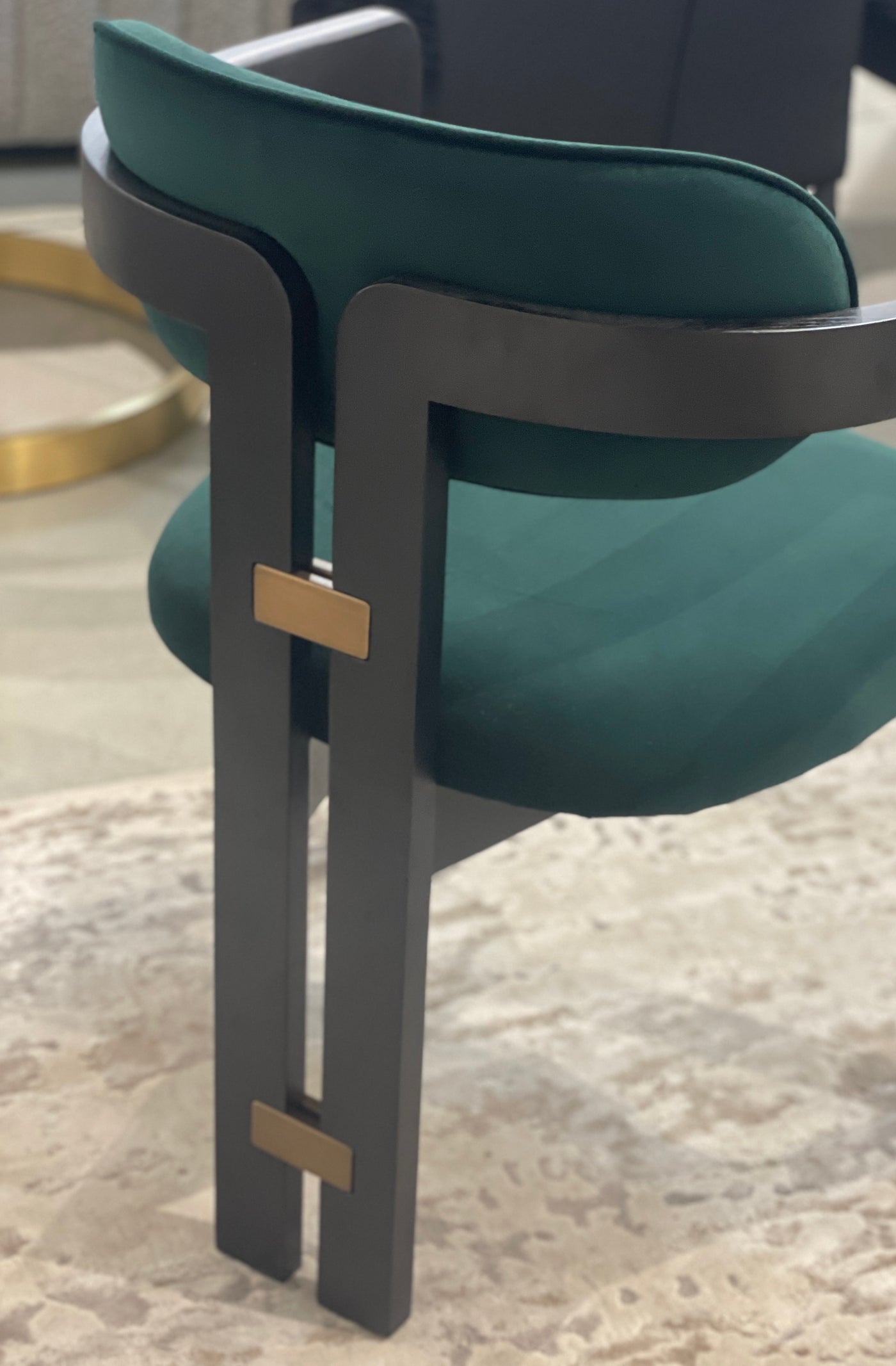 Amira Dining Chair Forrest Green - Future Classics Furniture