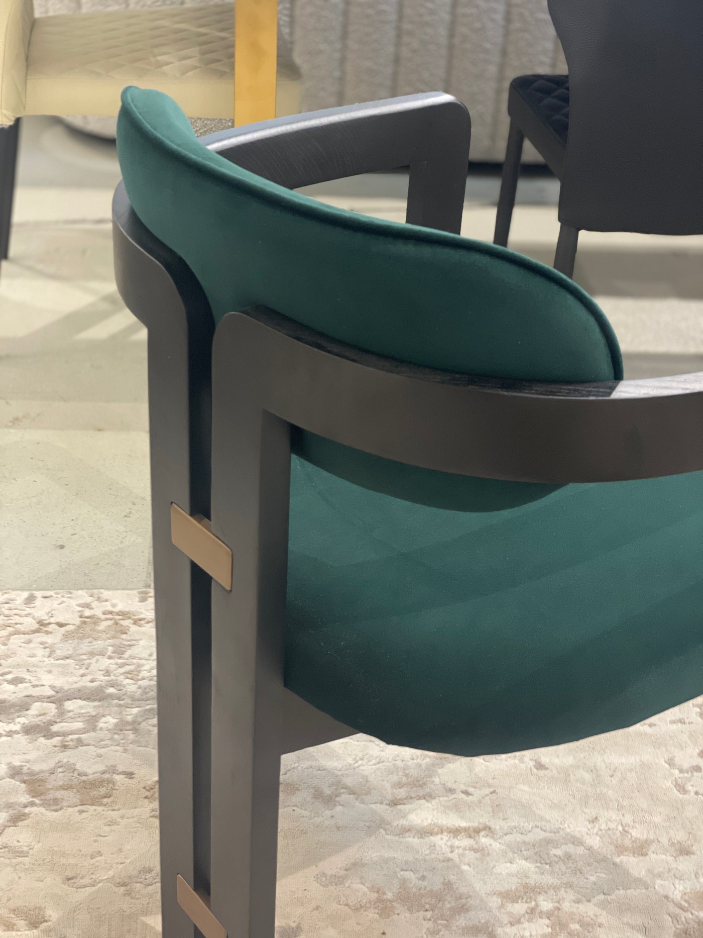 Amira Dining Chair Forrest Green - Future Classics Furniture