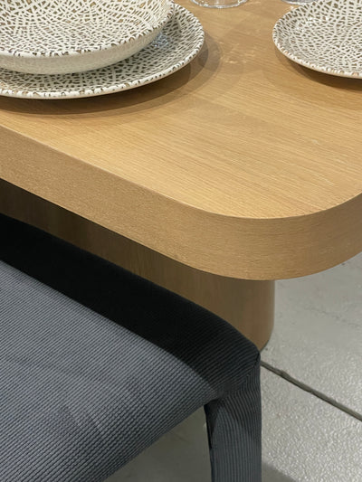 Colonna Dining Table Light Oak - 2.4m