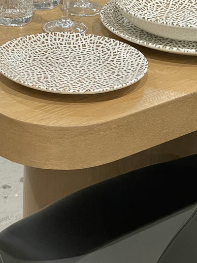 Colonna Dining Table Light Oak - 2.4m - Future Classics Furniture