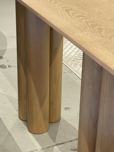 Trio Console Light Oak