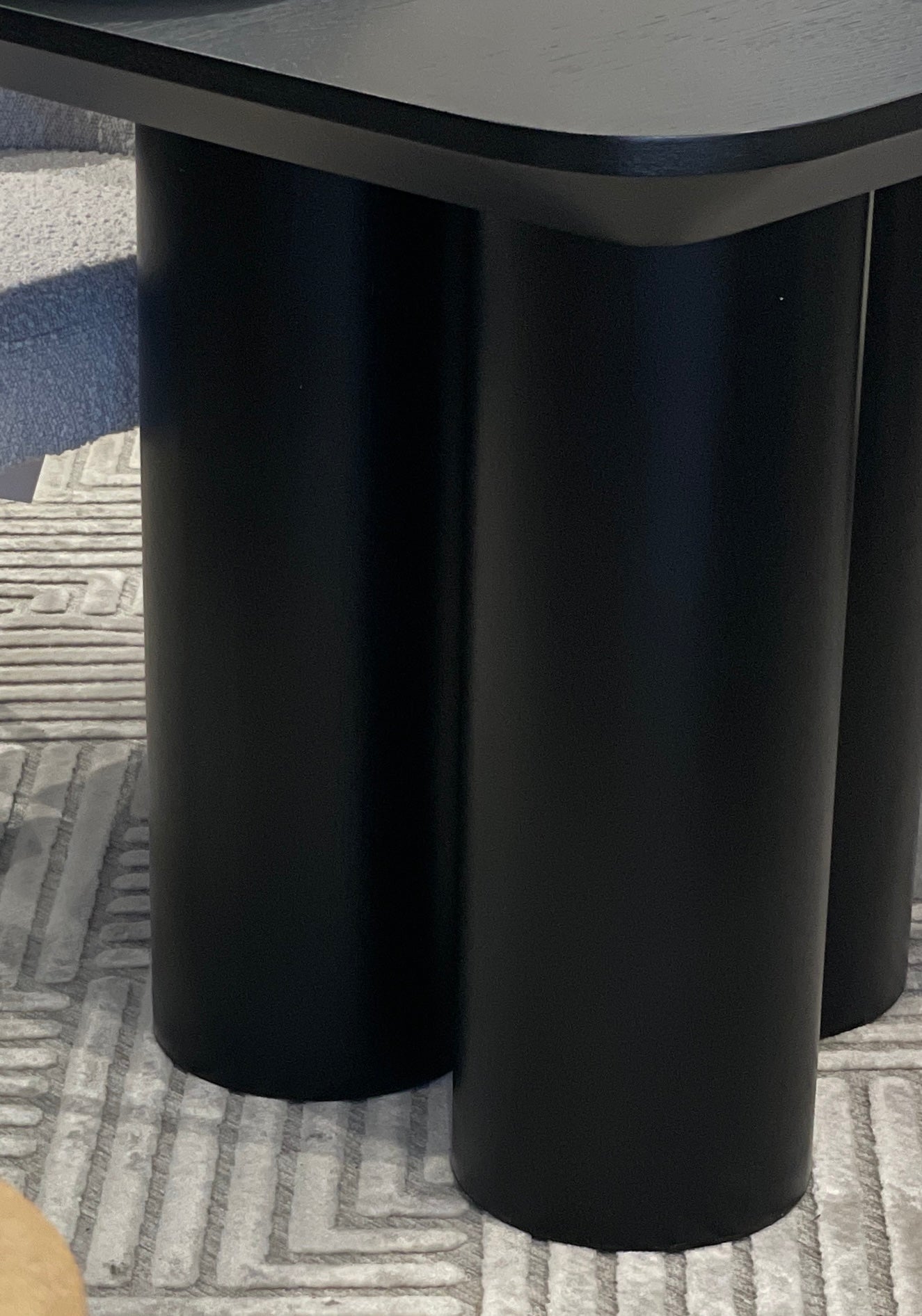 Trio Dining Table Black