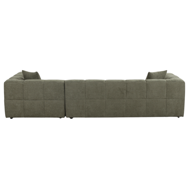 Sorenti Corner Sofa Moss Green