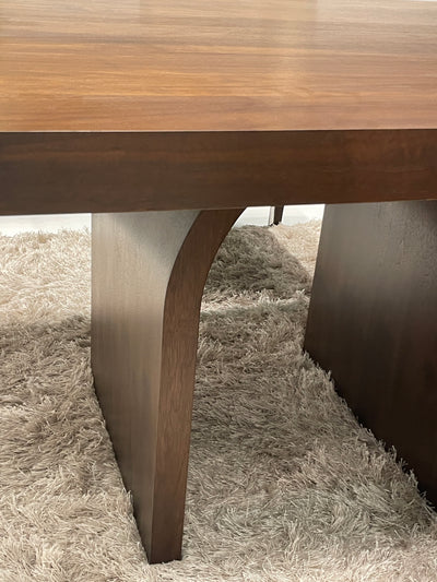 Arches Dining Table Walnut - 2.7m - Future Classics Furniture